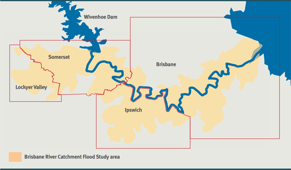 Brisbane River Flood Map Brisbane River Catchment Flood Studies | Queensland Reconstruction Authority Brisbane River Flood Map Brisbane River Catchment Flood Studies | Queensland Reconstruction Authority