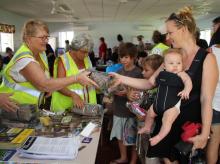 Red Cross providing ration packs to individuals