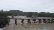 Image of flooded bridge