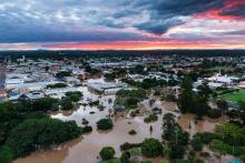 Maryborough during 2022 floods