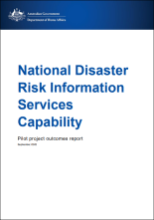 National Disaster Risk Information Services Capability