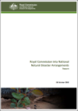 Royal Commission into National Natural Disaster Arrangements