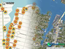 FloodMapp Waze overlay