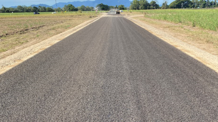 Barbagallos Road completed upgrade works