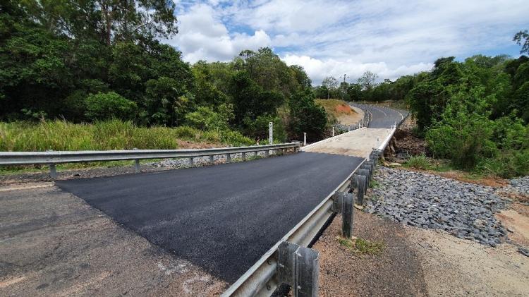 Isabella Creek Bridge - works completed