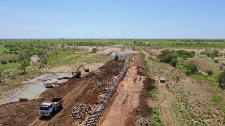 Mt Isa line recovery works 