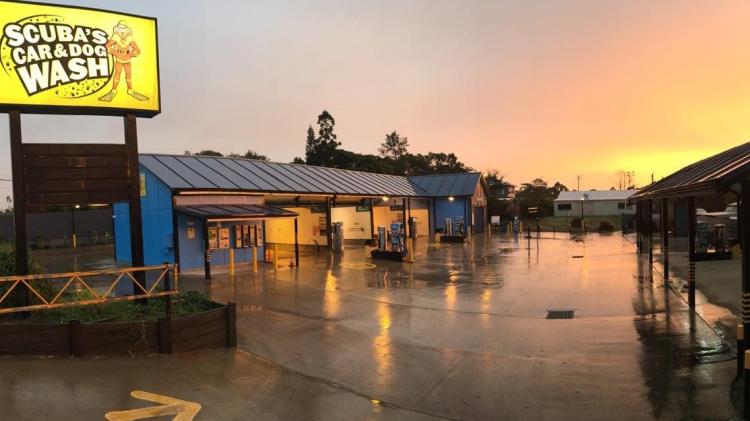 Scuba's Car and Dog Wash in Gympie, one of the thousands of businesses impacted by the 2022 SEQ floods.