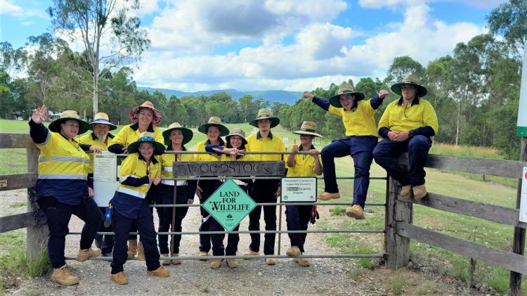 Woodstock Farm flood recovery, Skilling Queenslanders for Work participants