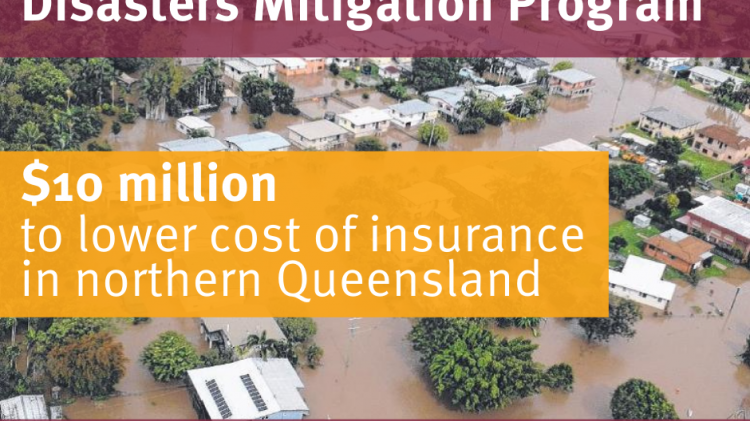 $10 million North Queensland Natural Disasters Mitigation Program now open