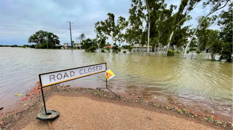 Flooding in Burketown