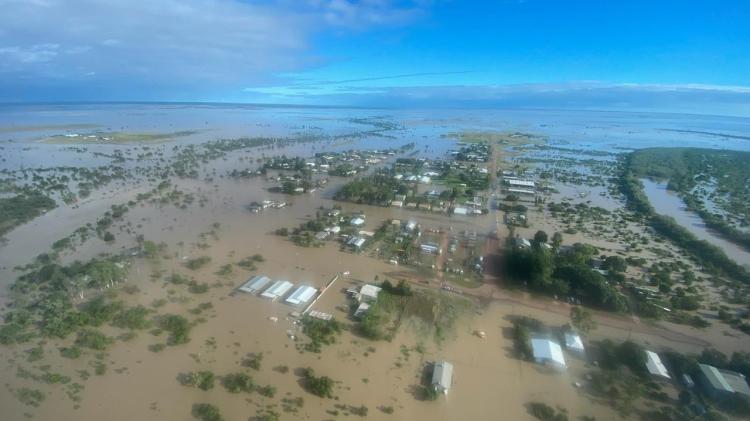 Burketown flooded - March 2023