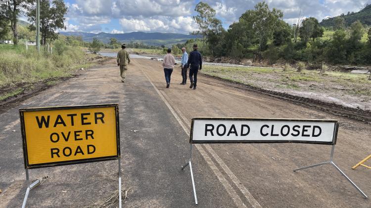 Post-2022 floods in Lockyer Valley.