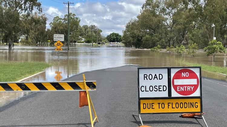 Flooding in Western Downs 2021