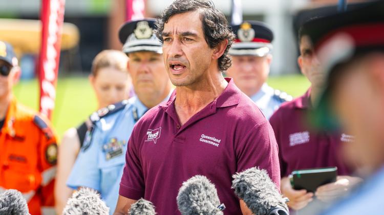 JT at the Brisbane launch