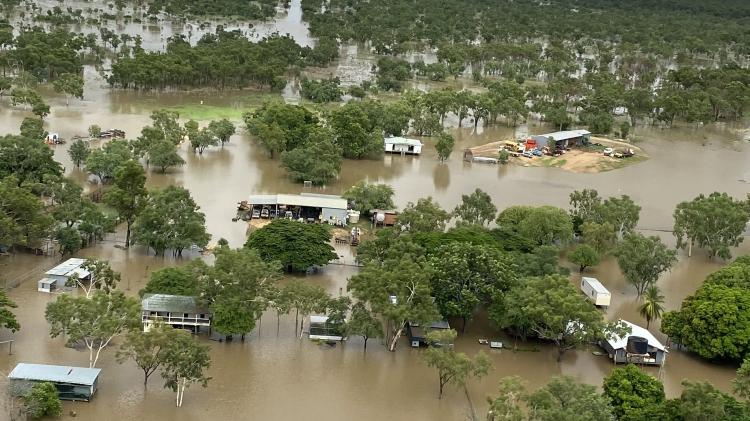 Flooded station