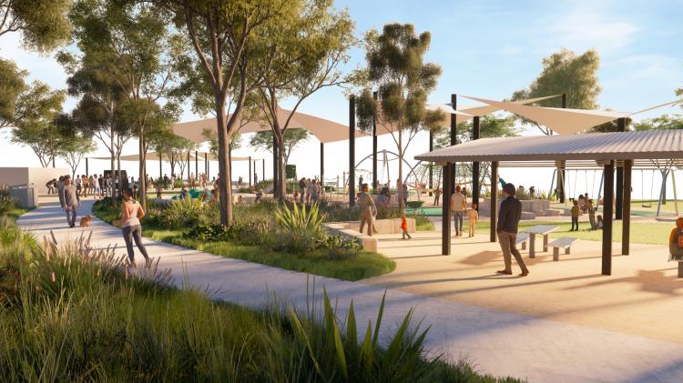 The new look Colleges Crossing (artist's impression)