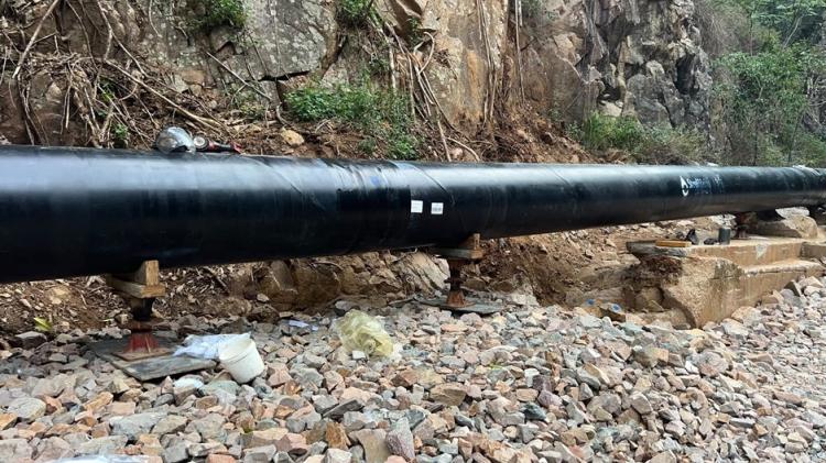 Townsville's new water pipeline