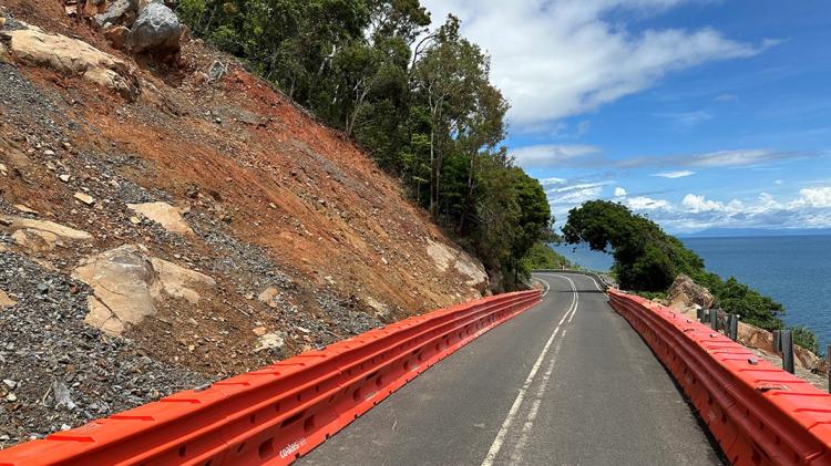 Captain Cook Highway works post TC Jasper