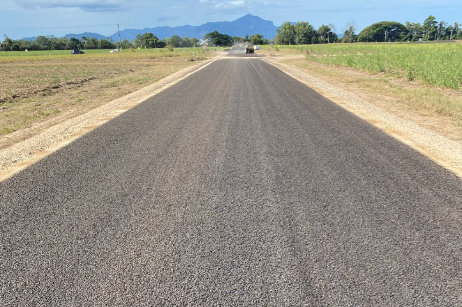 Barbagallos Road completed upgrade works