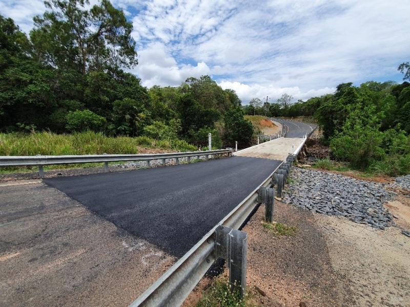 Isabella Creek Bridge - works completed