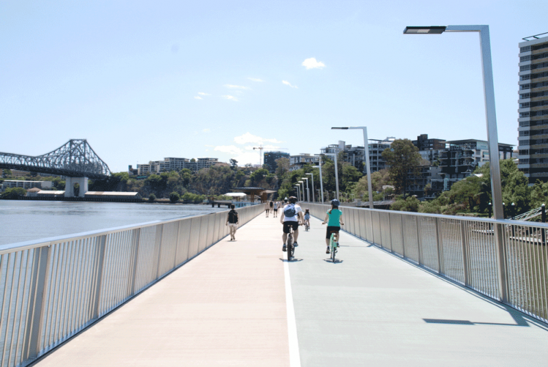 Brisbane's Riverwalk complete