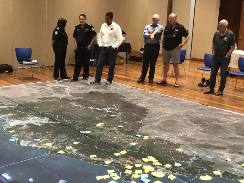 Cape York and Torres Strait Regional Resilience Strategy - TCICA big map workshop Cairns, March 2021