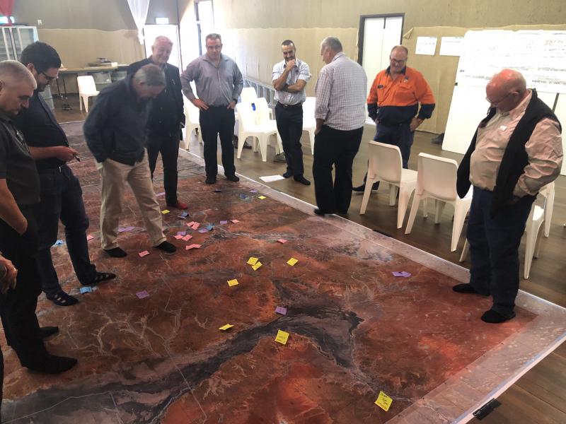 South West Regional Resilience Strategy - Big map workshop