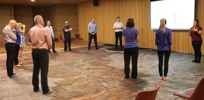 Image: Big map workshop, Mount Isa, April 2021.