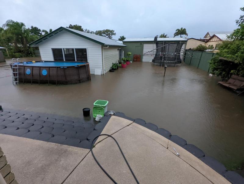 Exterior flooding