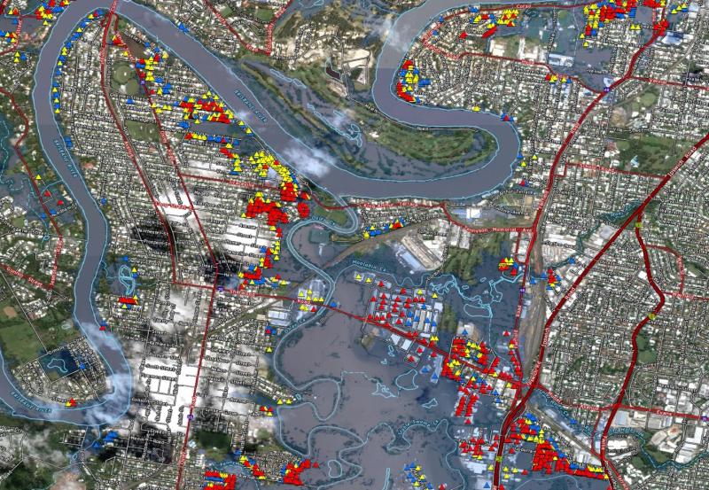 DARM, Brisbane River, February 2022