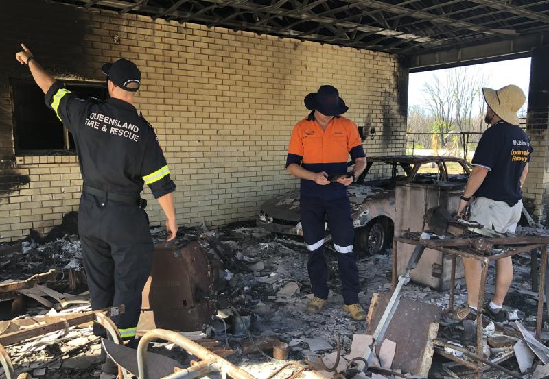 DARM following Central Queensland Bushfires, Deepwater, 2018