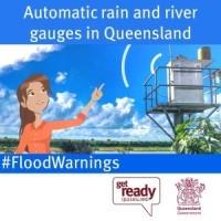 automatic rain and river gauges