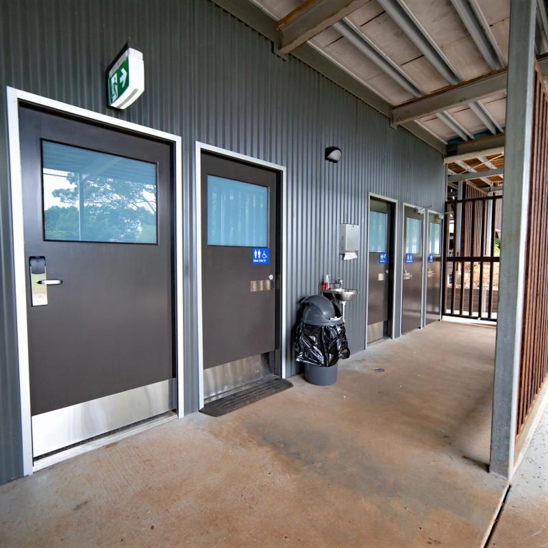 New visitor facilities at Binna Burra's Tea House.