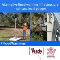 Alternative flood warning infrastructure - rain and level gauges