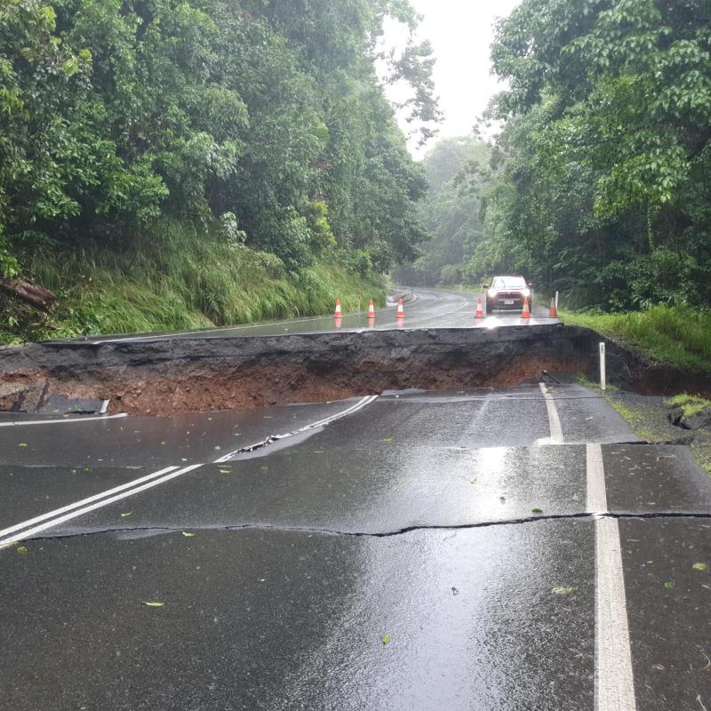 Palmerston Highway major damage 3