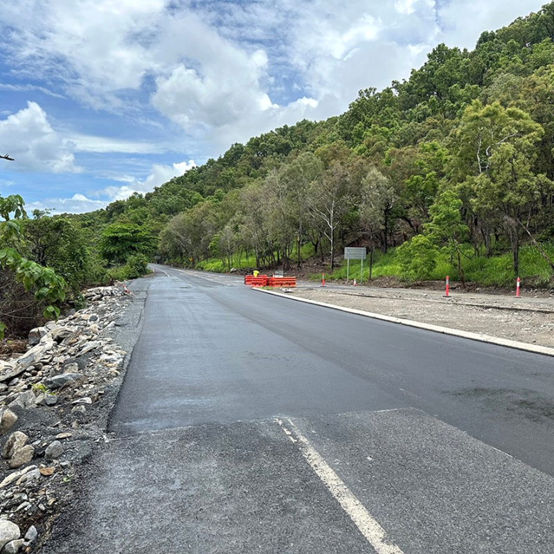 Captain Cook Highway overtaking lanes repaired