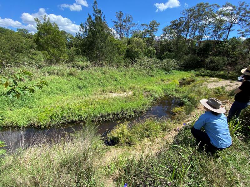 Scouring of the banks