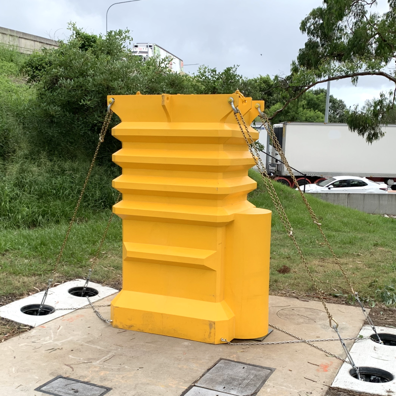 Flood Tuff installation