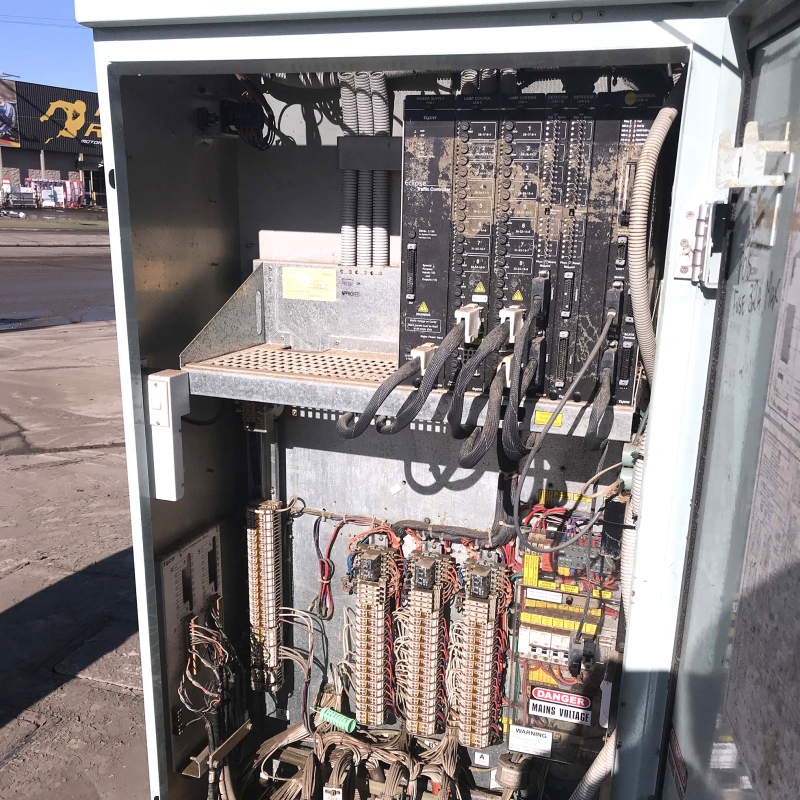 Flood damaged ITS box