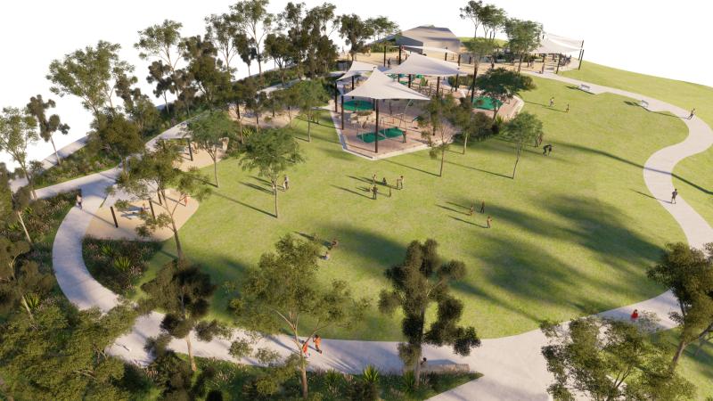 The new look Colleges Crossing (artist's impression)
