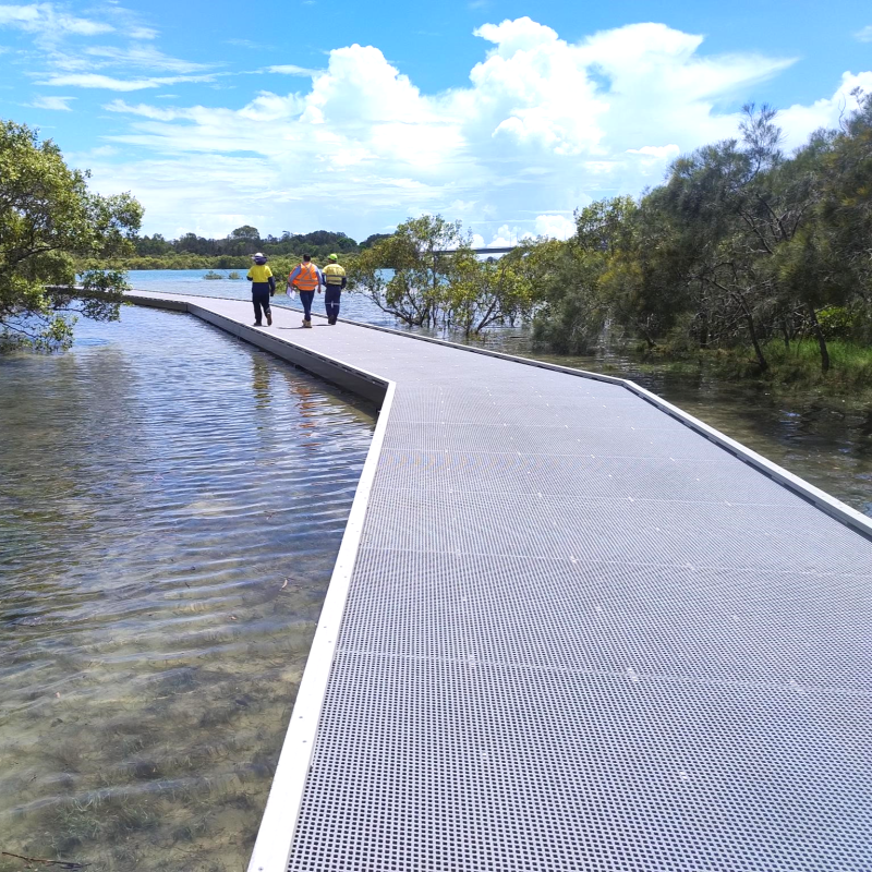 New boardwalk