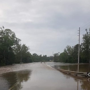 Isis Highway flooding