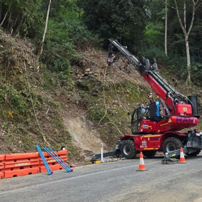 Road repairs