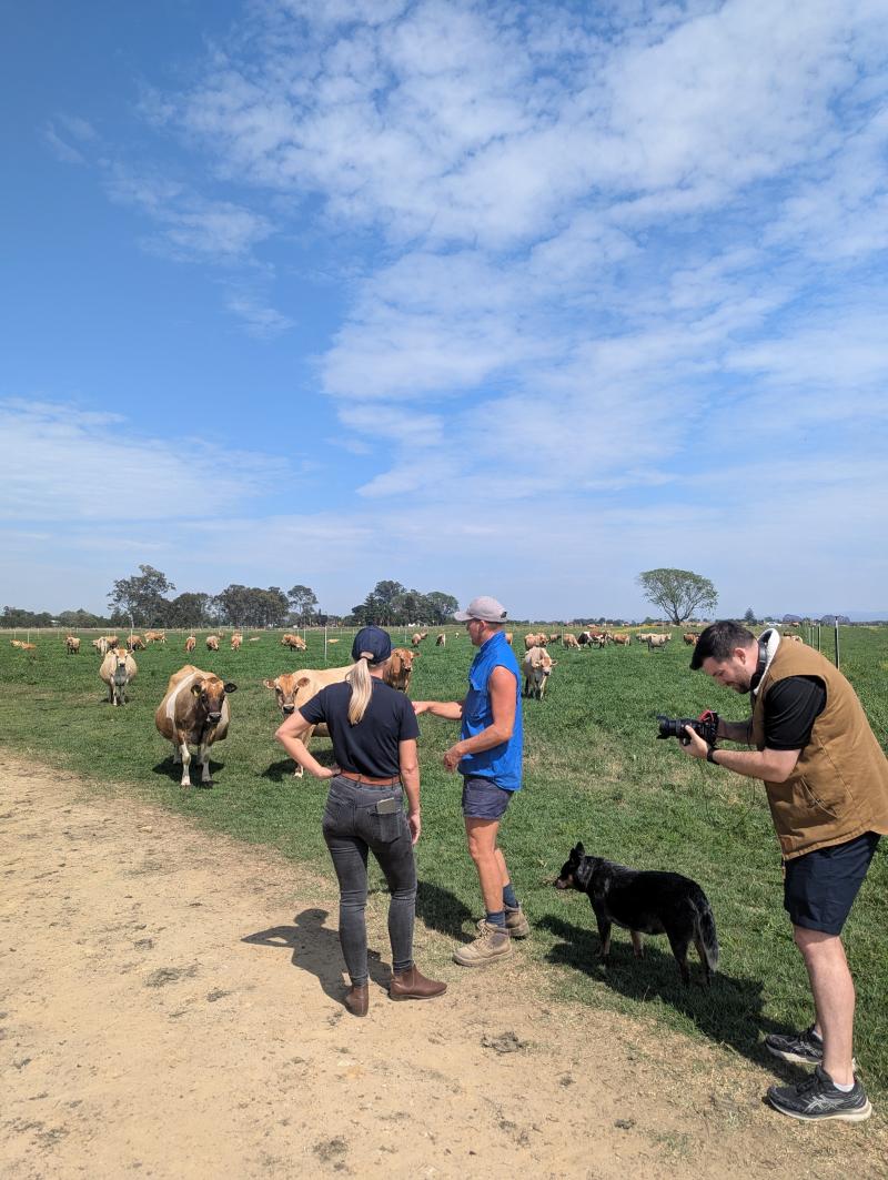 Julia Jurgs (IRRO) helps Luke Stock plan for resilience