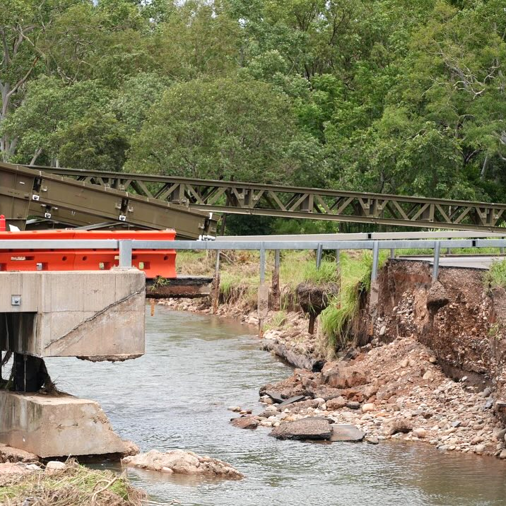Repairs to bridge
