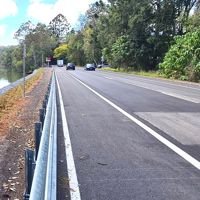 Completed roadworks 2