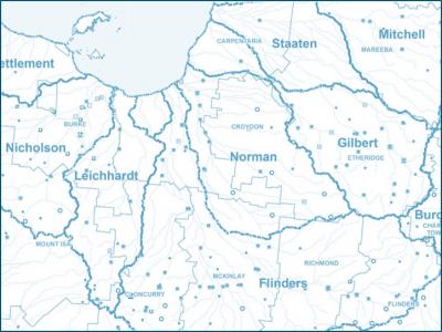 Map of Flinders region