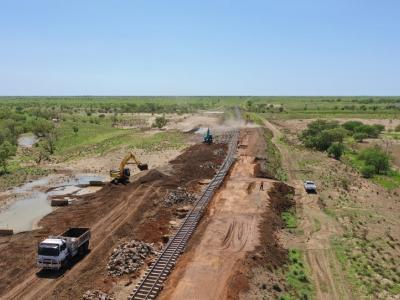 Mt Isa line recovery works 