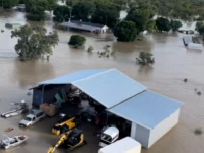 Flooding in Burketown