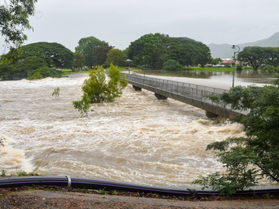 Townsville floods - Aplins Weir